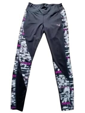 Puma DryCELL Leggings Womens Small Black Athletic Yoga Workout Pants